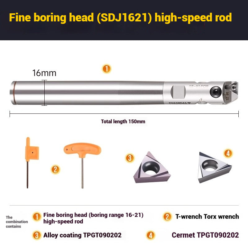 1070-SDJ Fine Boring Tools Fine Boring Heads Adjustable BT40 Fine Boring Tools Set Machining Center Small Bore Fine Boring Tools Shandong Denso Pricision Tools Co.,Ltd.